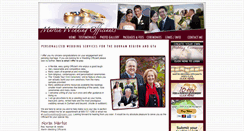 Desktop Screenshot of martinweddings.ca